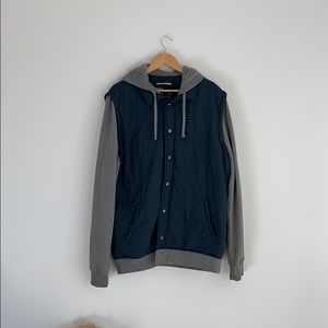 RVCA Hoodie Vest Jacket
